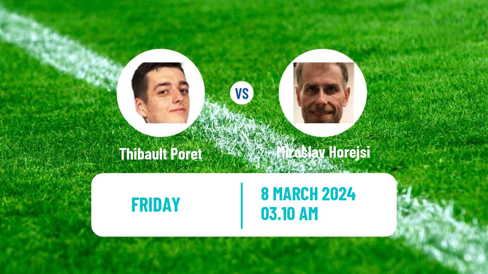 Table tennis Tt Star Series Men Thibault Poret - Miroslav Horejsi