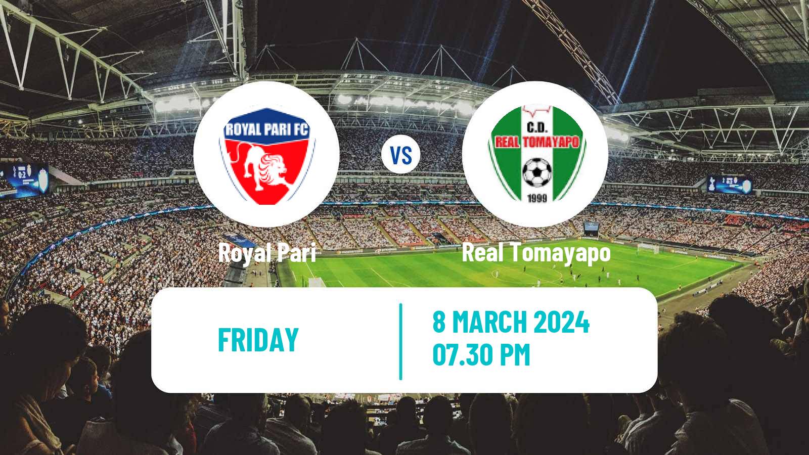 Soccer Bolivian Division Profesional Royal Pari - Real Tomayapo