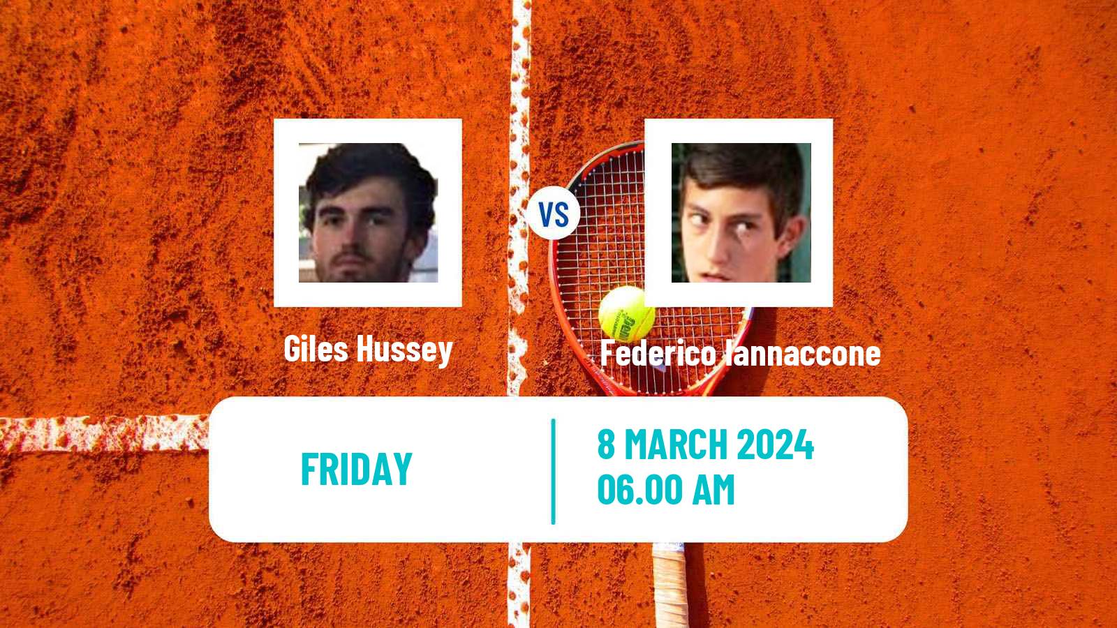 Tennis ITF M15 Torello Men Giles Hussey - Federico Iannaccone