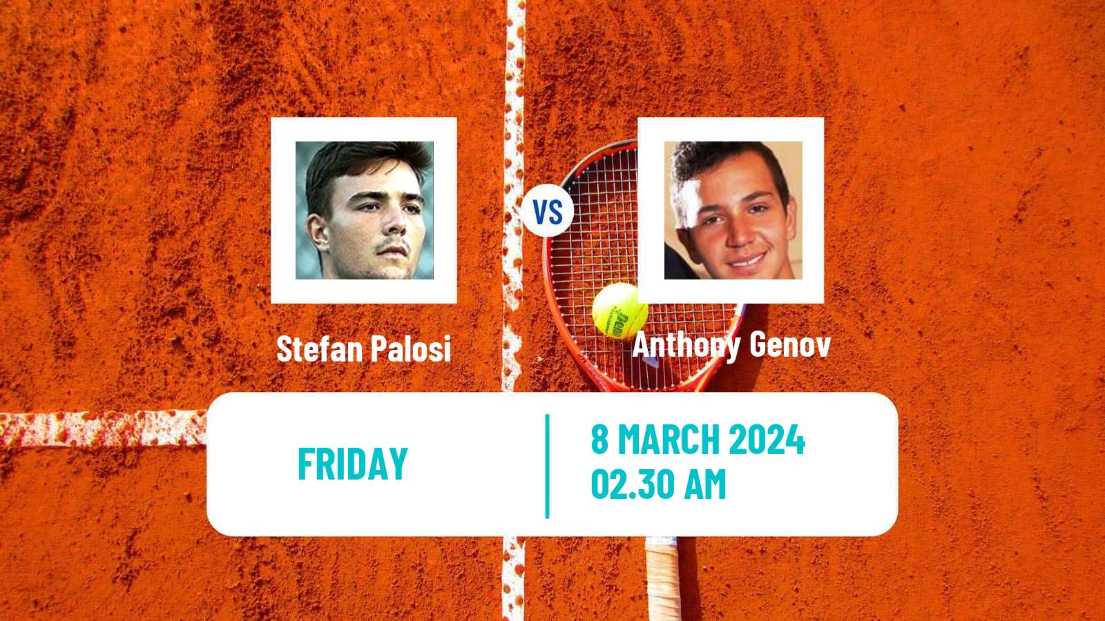Tennis ITF M15 Antalya 5 Men Stefan Palosi - Anthony Genov