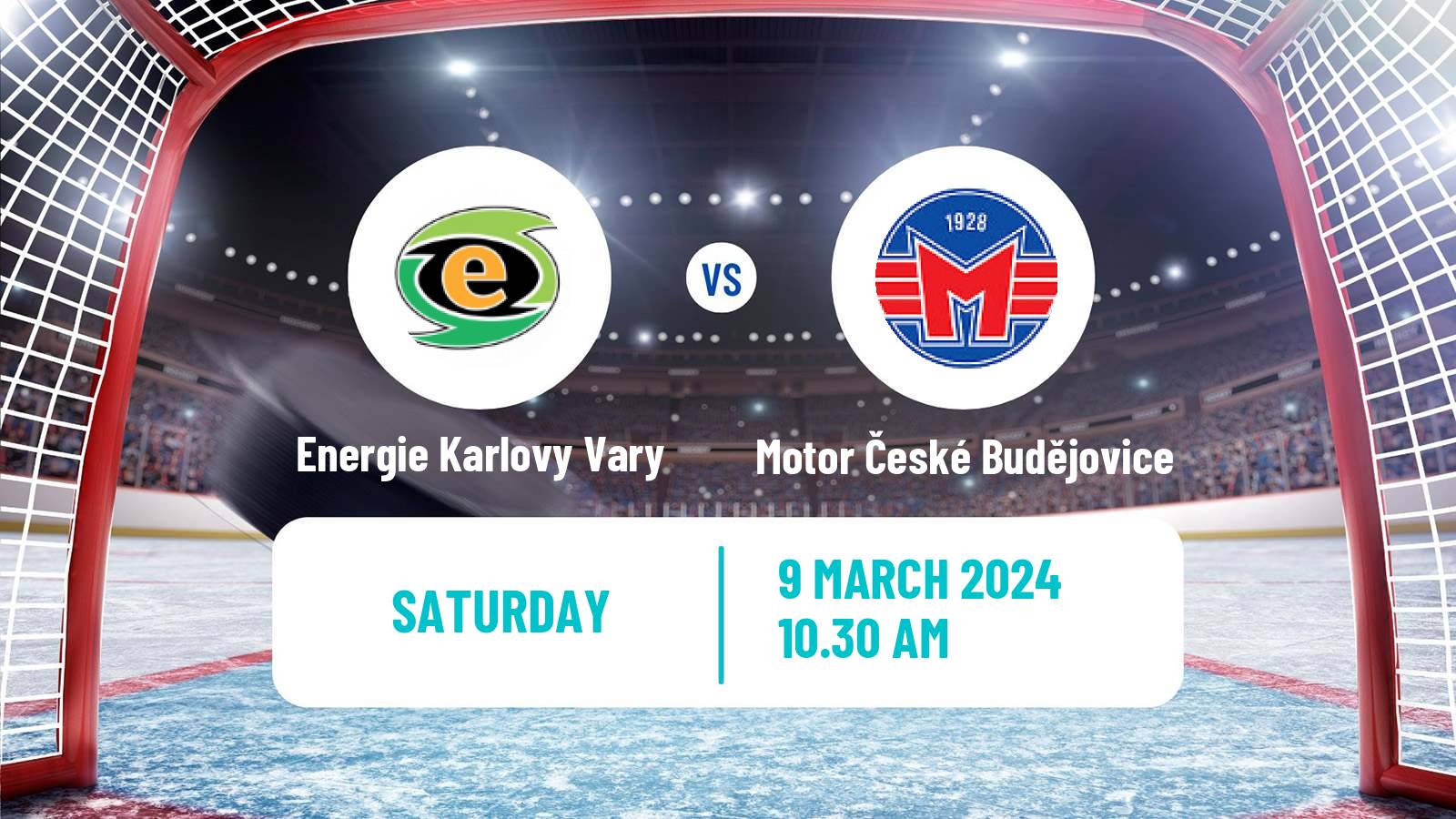 Hockey Czech Extraliga Energie Karlovy Vary - Motor České Budějovice