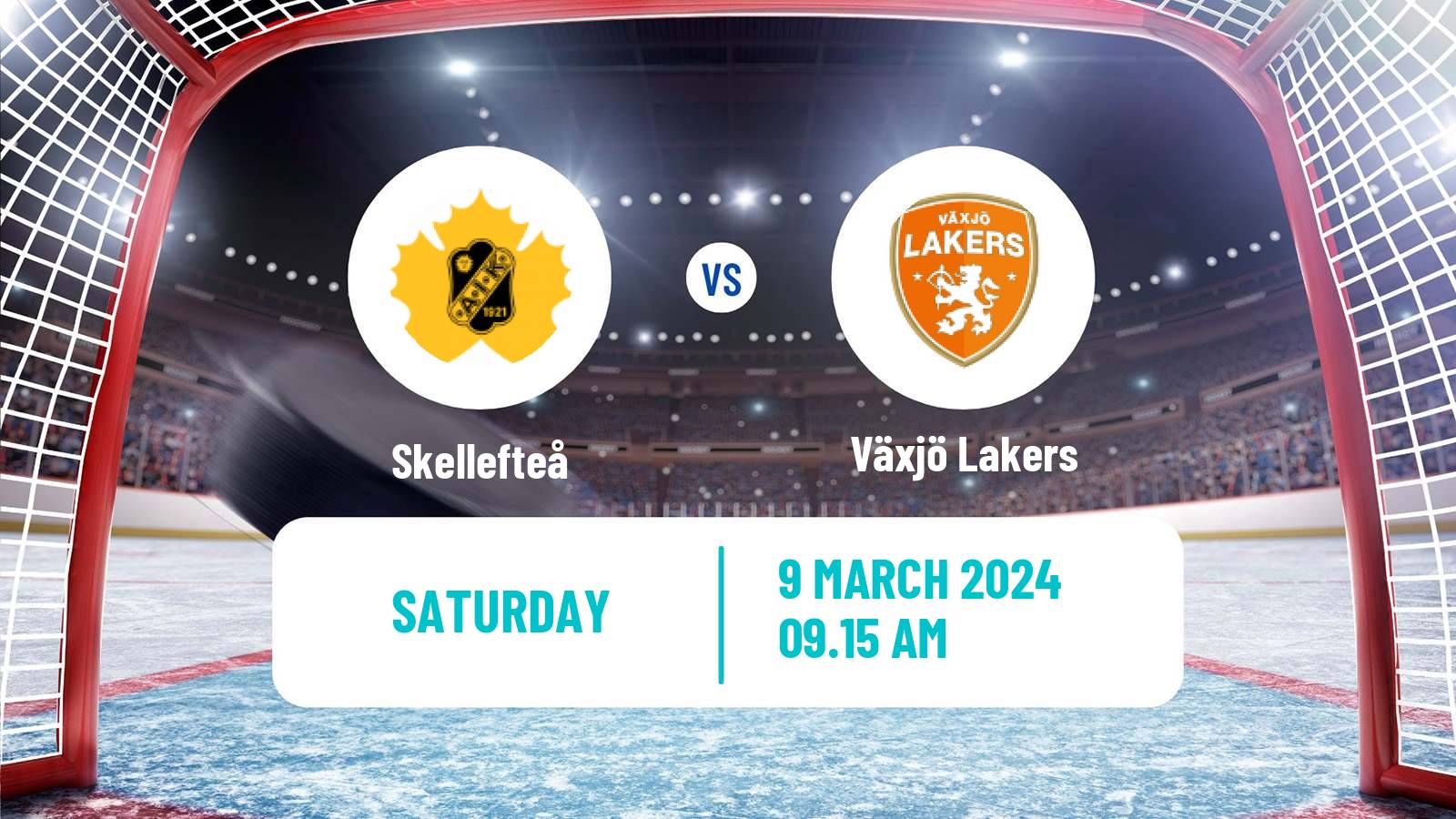 Hockey SHL Skellefteå - Växjö Lakers