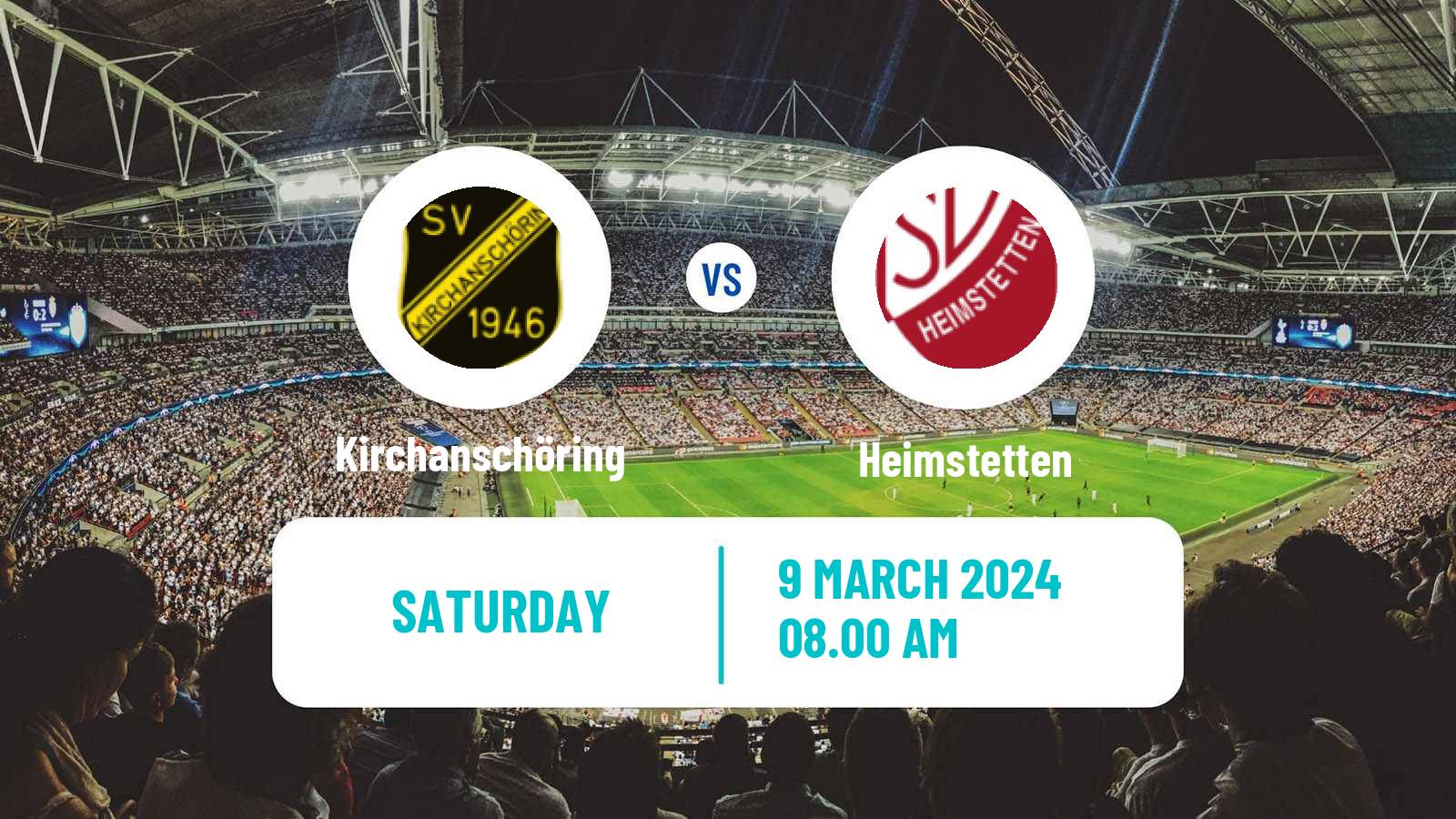 Soccer German Oberliga Bayern Süd Kirchanschöring - Heimstetten