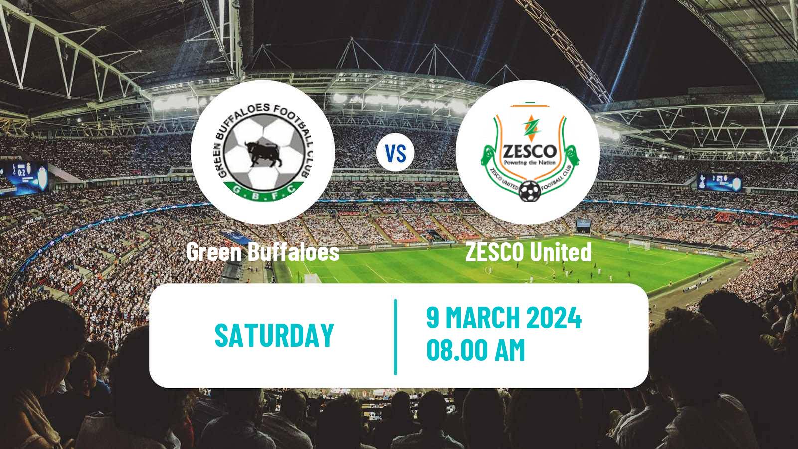 Soccer Zambian Premier League Green Buffaloes - ZESCO United