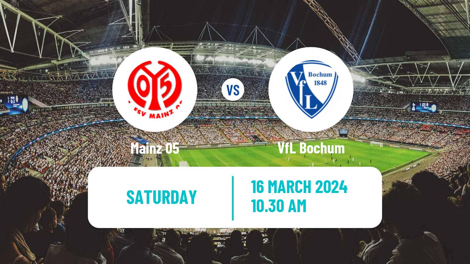 Soccer German Bundesliga Mainz - Bochum