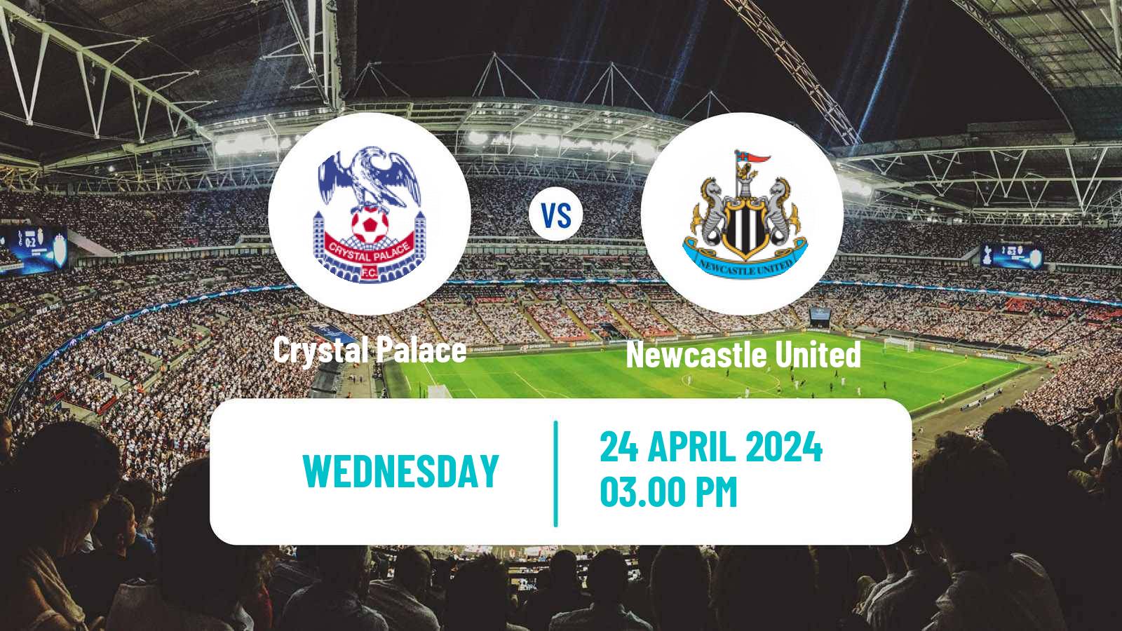 Soccer English Premier League Crystal Palace - Newcastle United