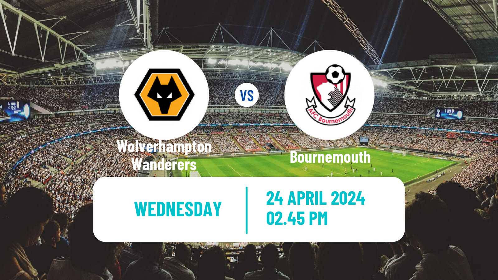Soccer English Premier League Wolverhampton Wanderers - Bournemouth