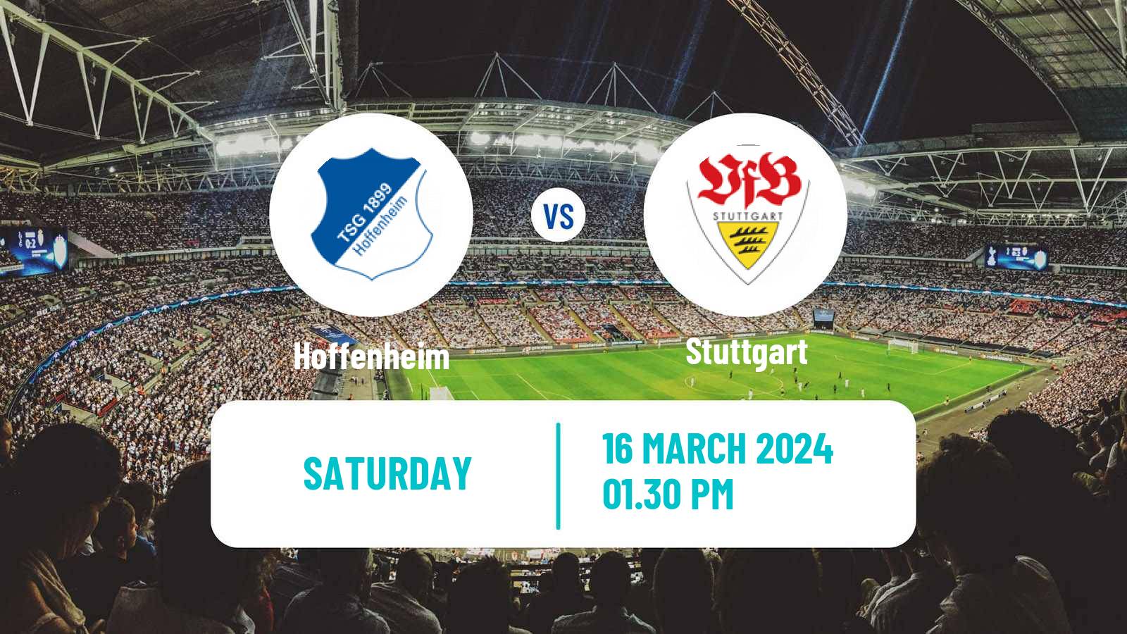 Soccer German Bundesliga Hoffenheim - Stuttgart