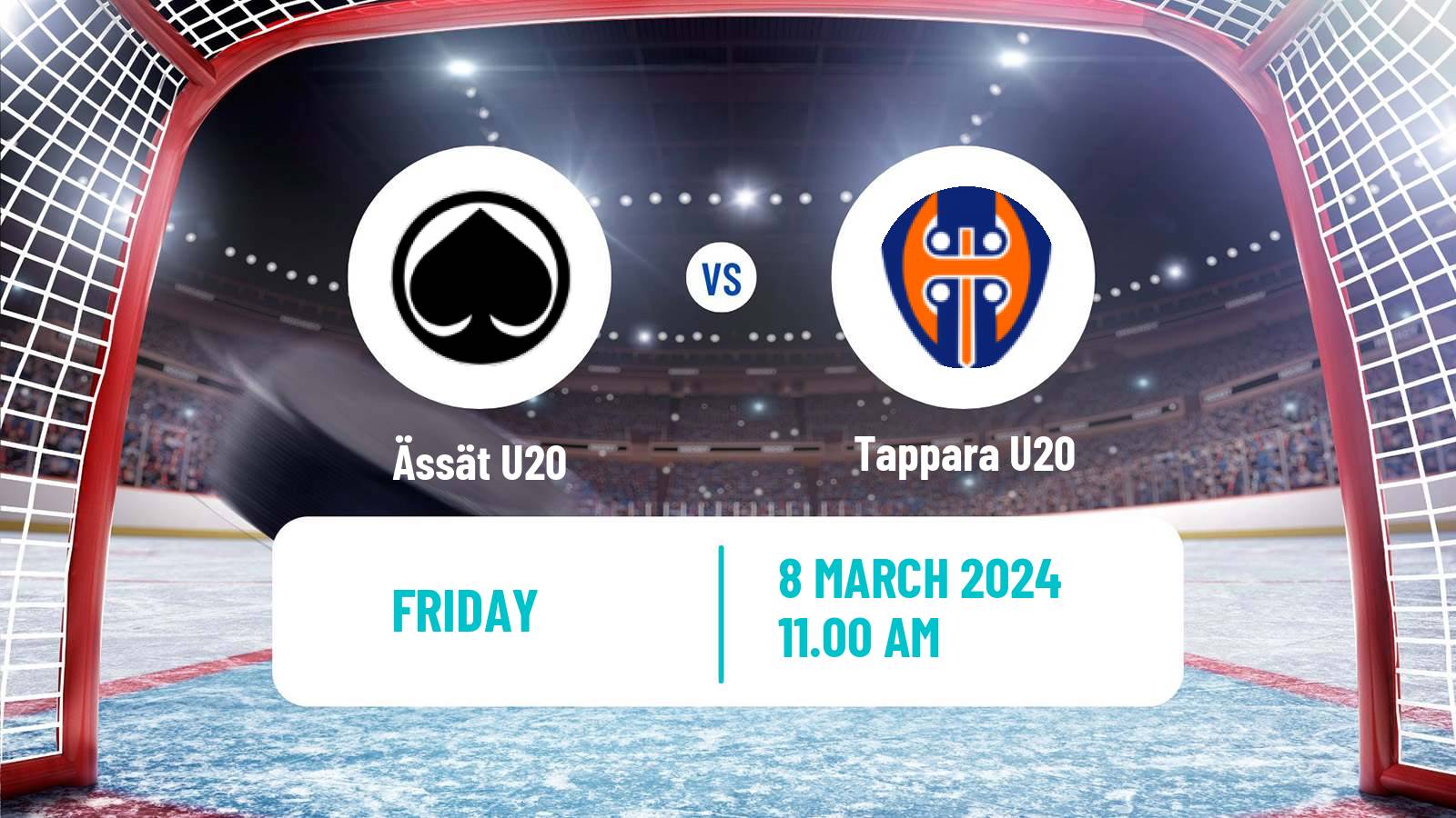 Hockey Finnish SM-sarja U20 Ässät U20 - Tappara U20