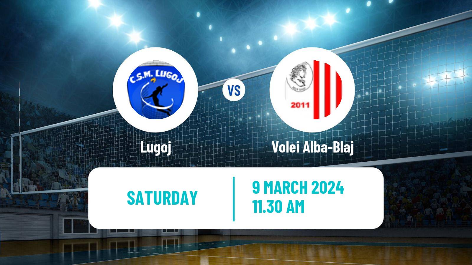 Volleyball Romanian Divizia A1 Volleyball Women Lugoj - Volei Alba-Blaj