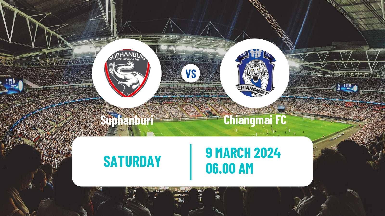 Soccer Thai League 2 Suphanburi - Chiangmai