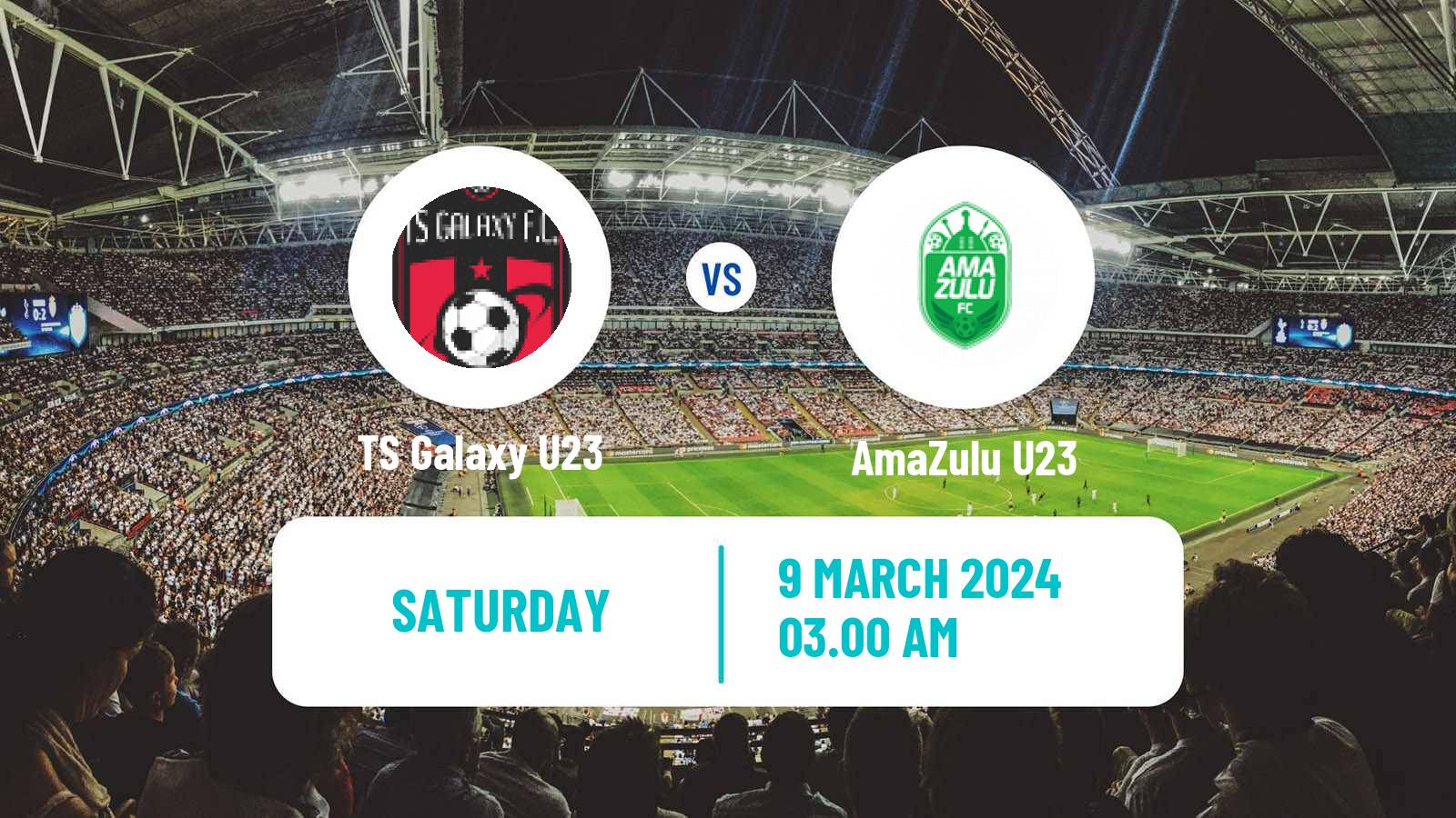 Soccer South African Diski Challenge TS Galaxy U23 - AmaZulu U23