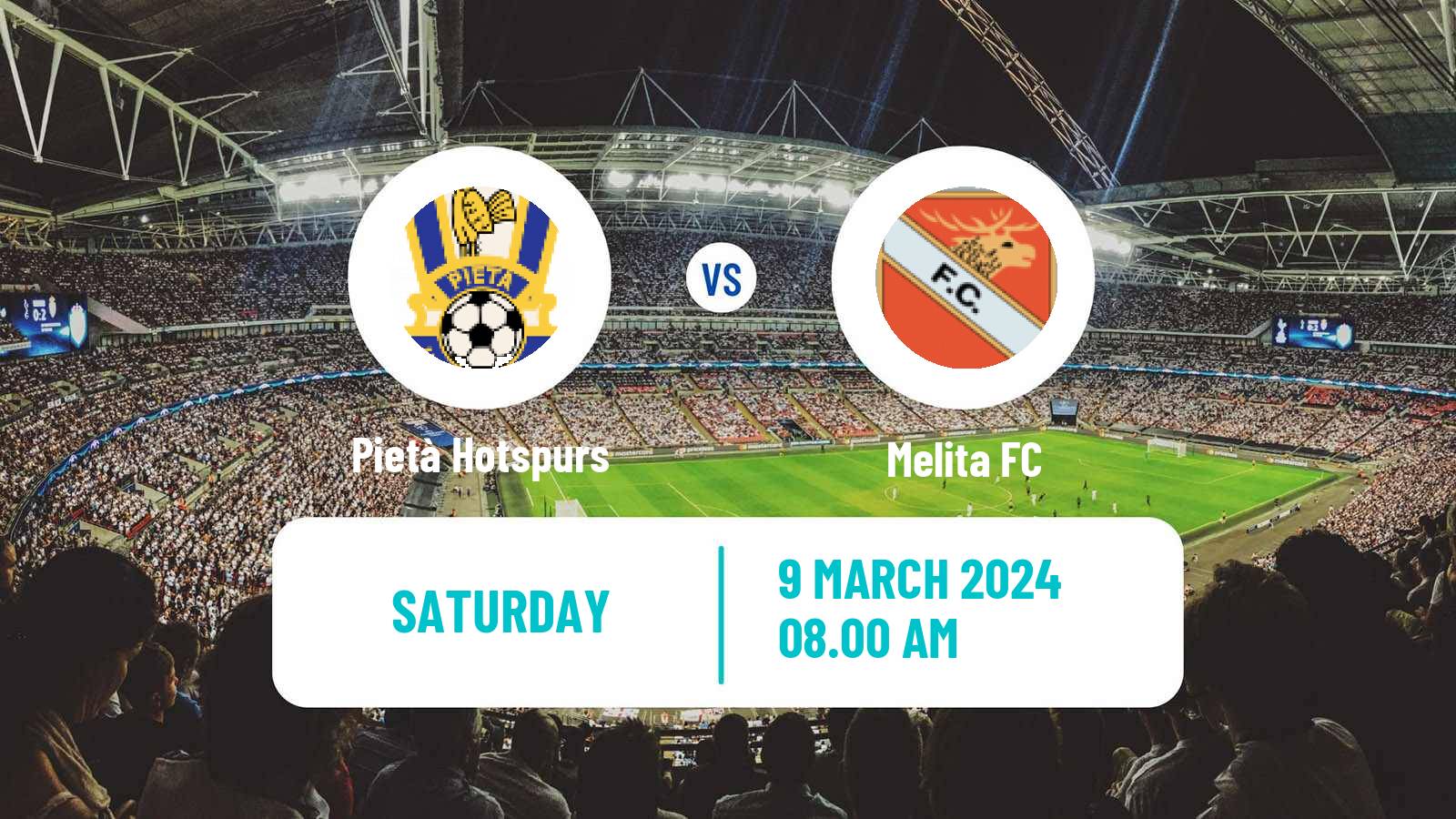 Soccer Maltese Challenge League Pietà Hotspurs - Melita