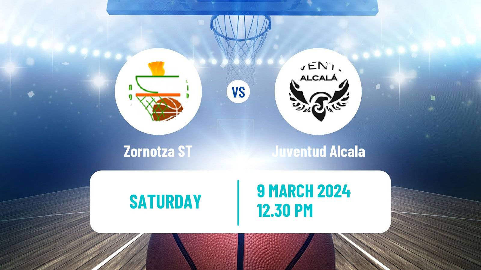 Basketball Spanish LEB Plata Zornotza ST - Juventud Alcala
