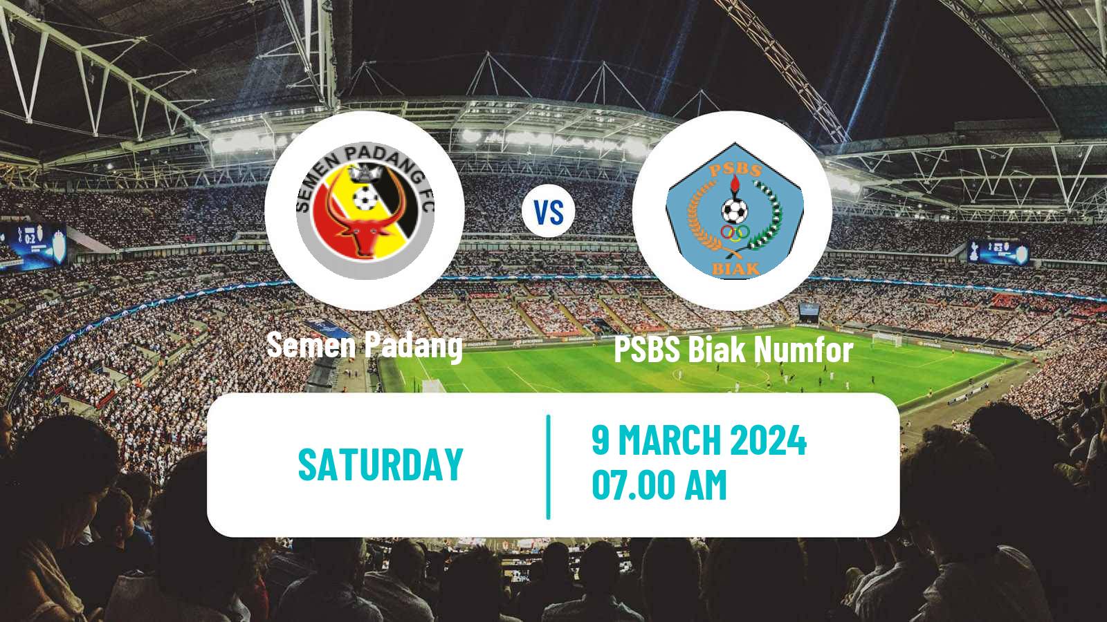 Soccer Indonesian Liga 2 Semen Padang - PSBS Biak Numfor