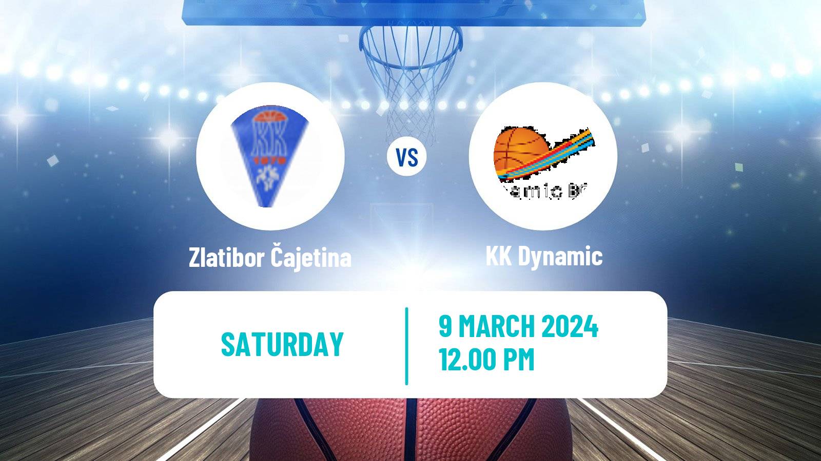 Basketball Serbian First League Basketball Zlatibor Čajetina - Dynamic