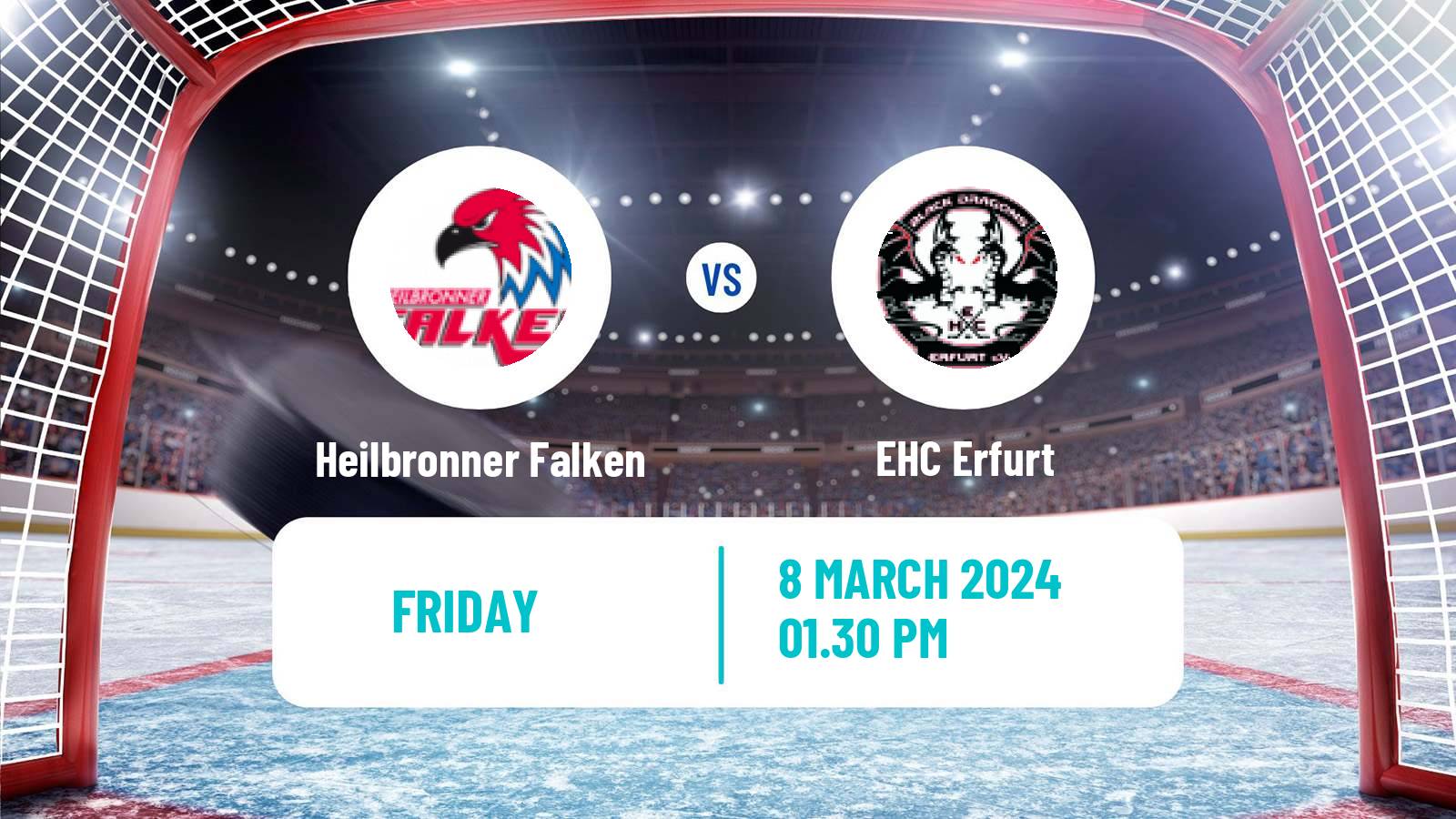Hockey German Oberliga Hockey Heilbronner Falken - Erfurt