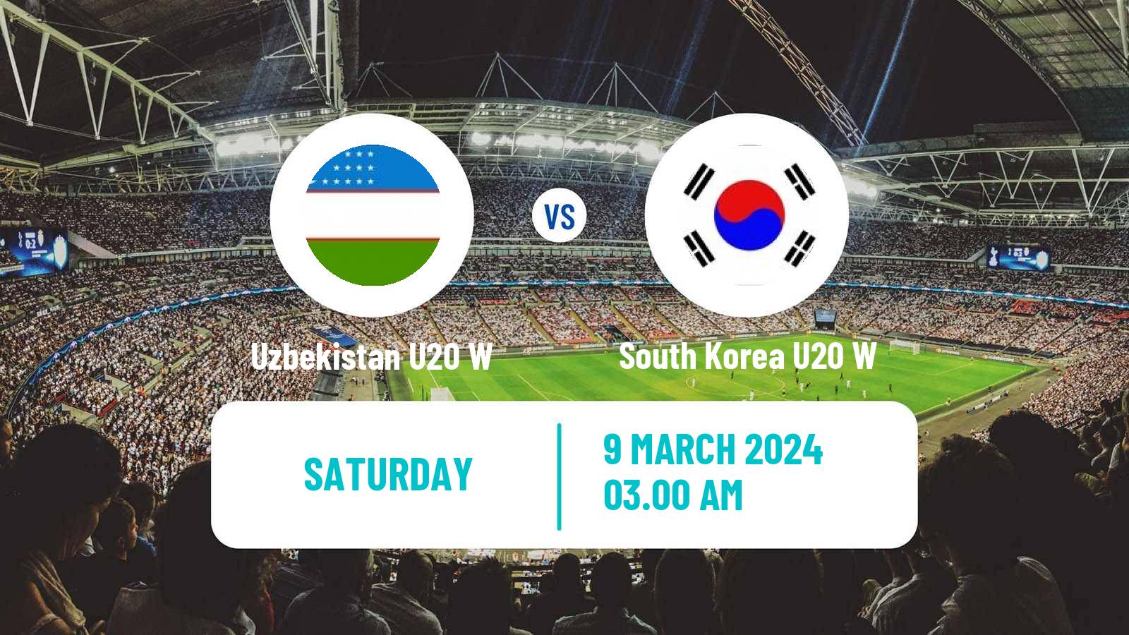Soccer AFC Asian Cup Women U20 Uzbekistan U20 W - South Korea U20 W