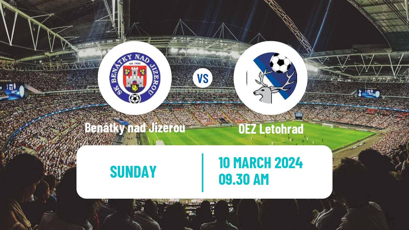 Soccer Czech Division C Benátky nad Jizerou - OEZ Letohrad