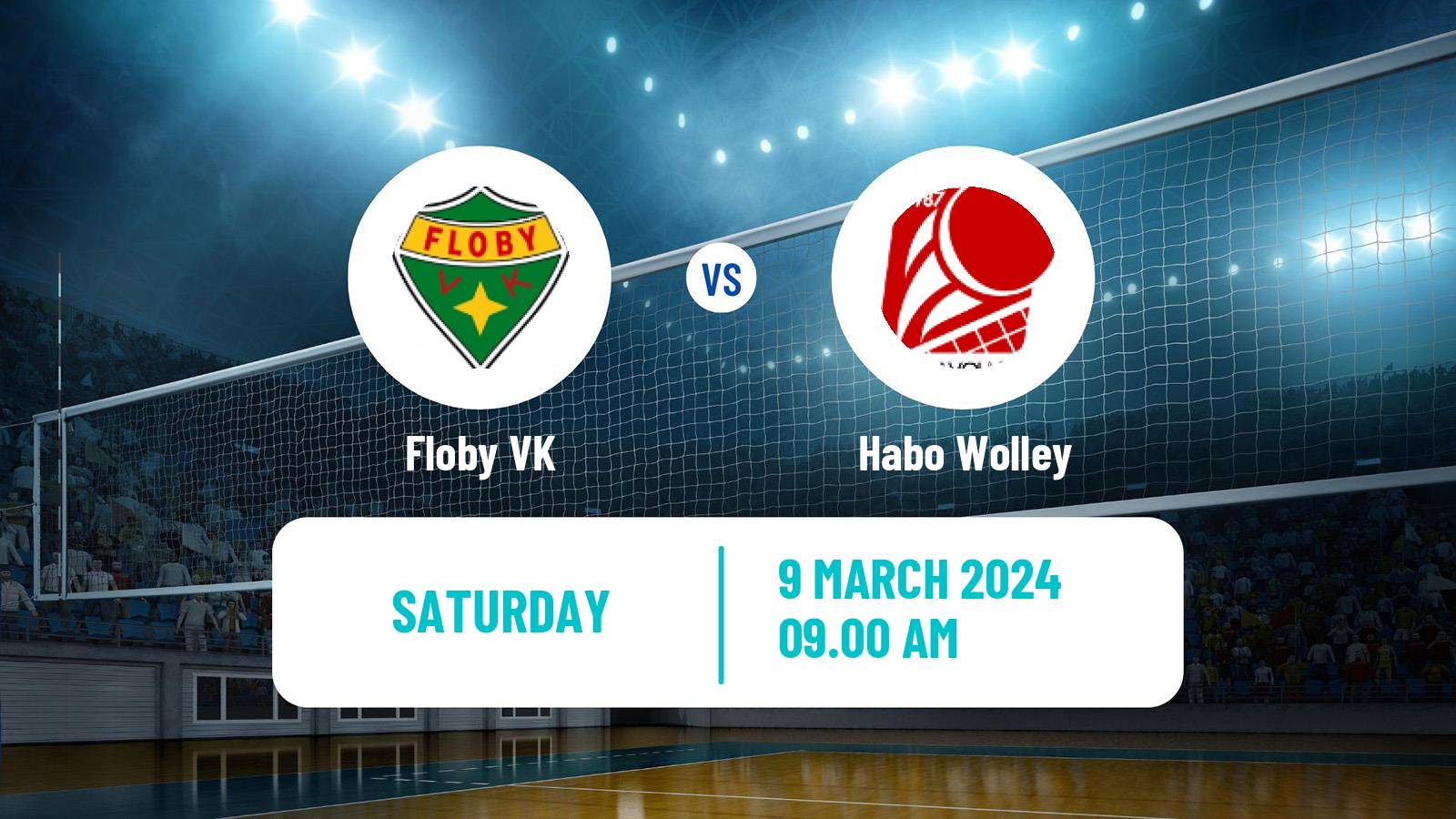 Volleyball Swedish Elitserien Volleyball Floby - Habo