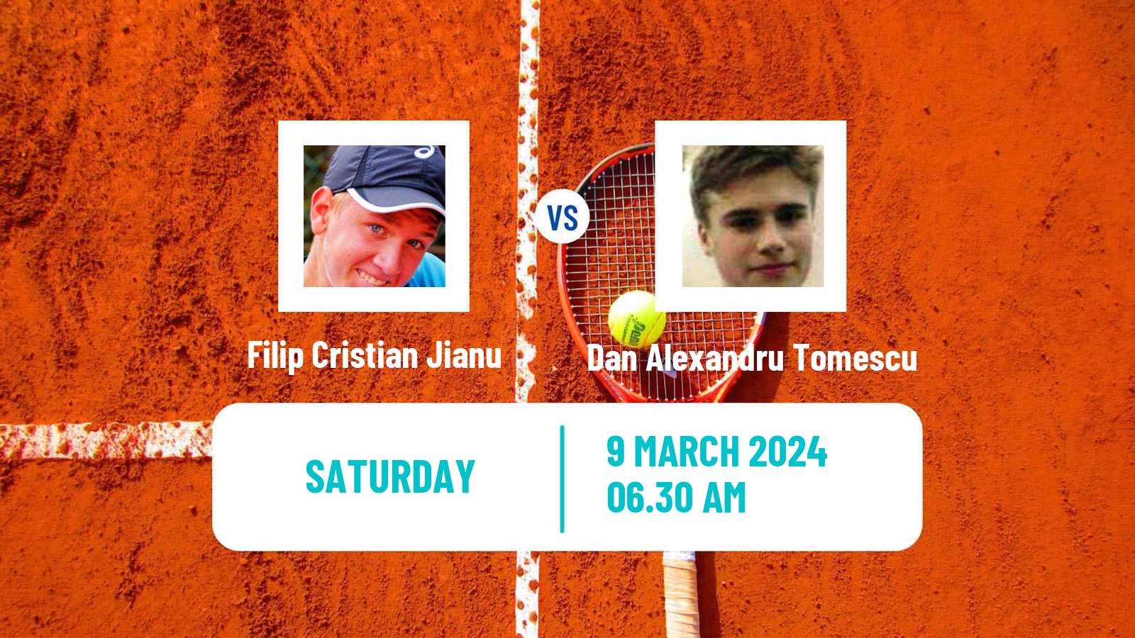 Tennis ITF M15 Kish Island 4 Men Filip Cristian Jianu - Dan Alexandru Tomescu