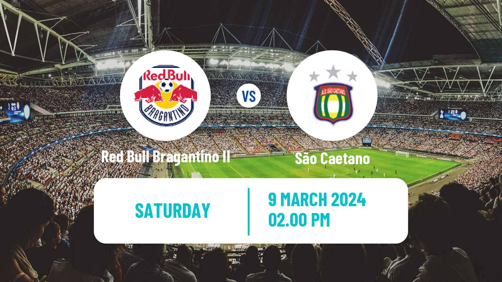 Soccer Brazilian Campeonato Paulista A3 Red Bull Bragantino II - São Caetano