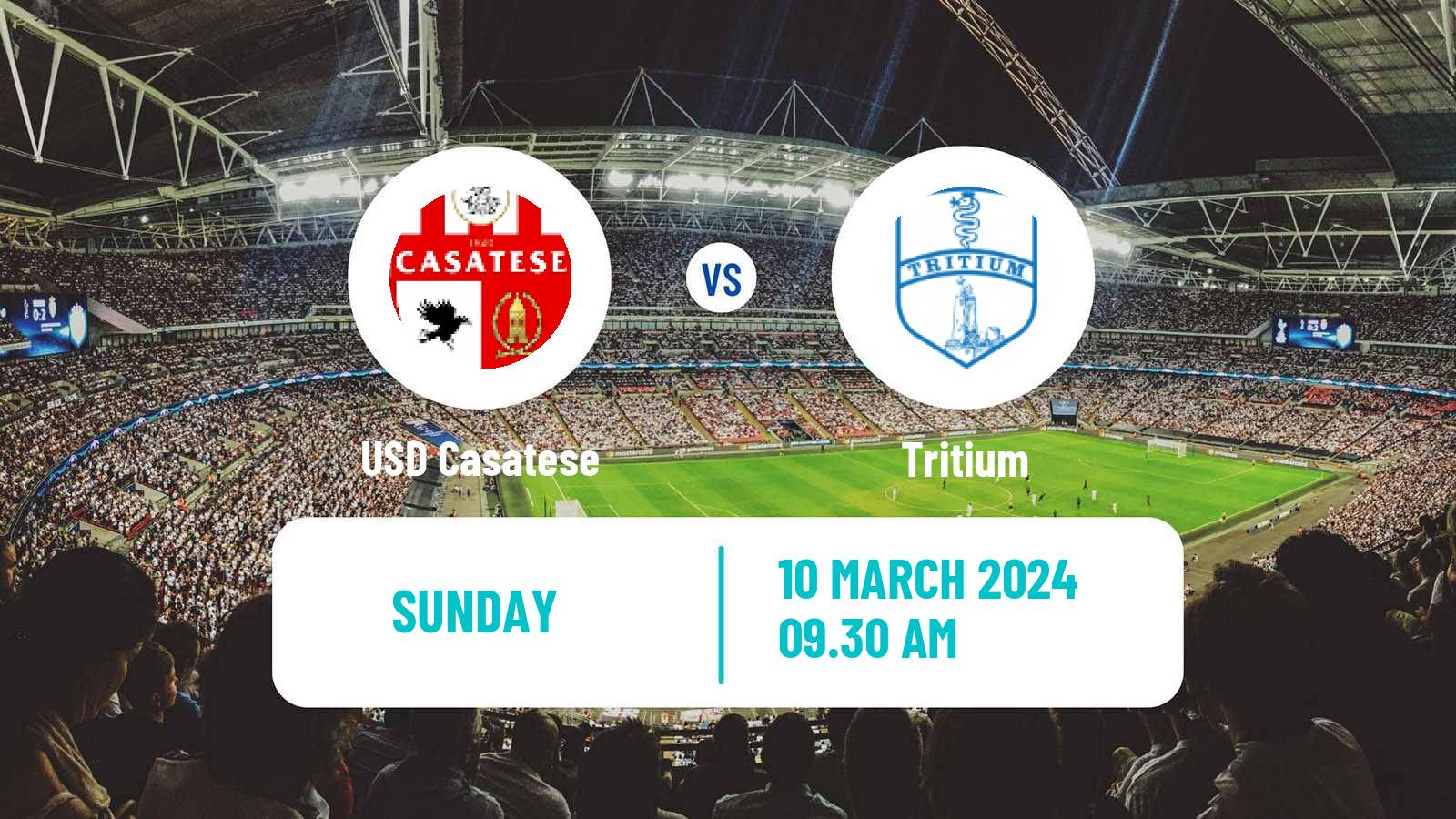 Soccer Italian Serie D - Group B Casatese - Tritium