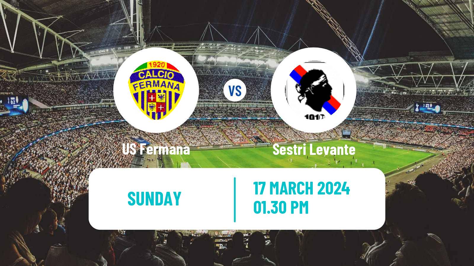 Soccer Italian Serie C Group B Fermana - Sestri Levante