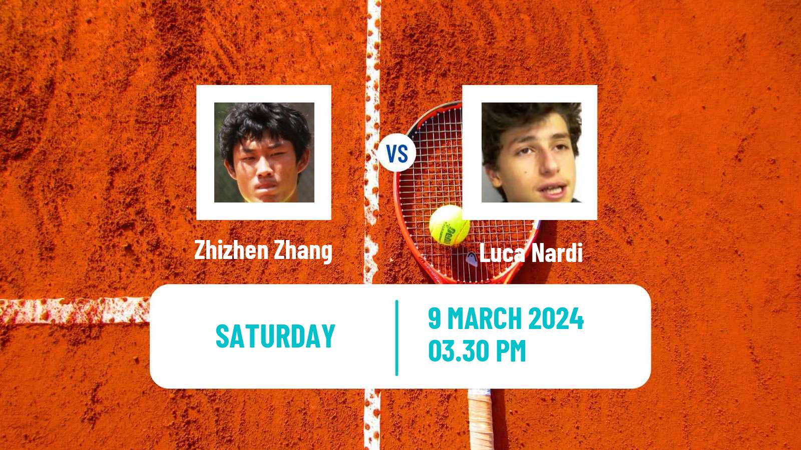 Tennis ATP Indian Wells Zhizhen Zhang - Luca Nardi