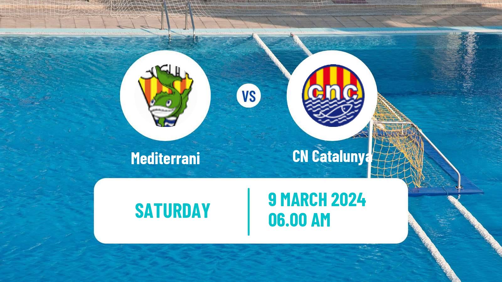 Water polo Spanish Liga Premaat Mediterrani - Catalunya