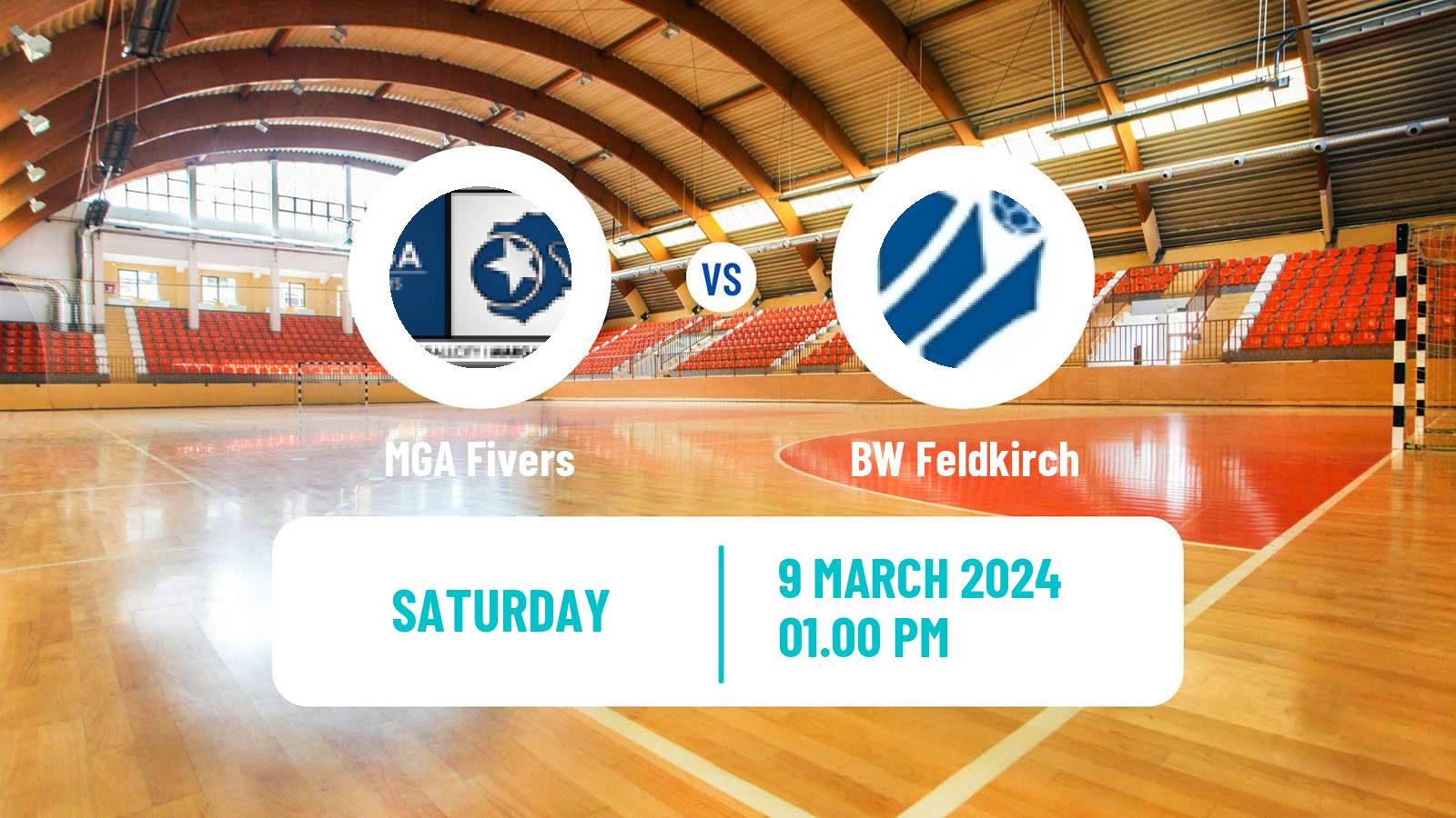 Handball Austrian WHA Women MGA Fivers - BW Feldkirch