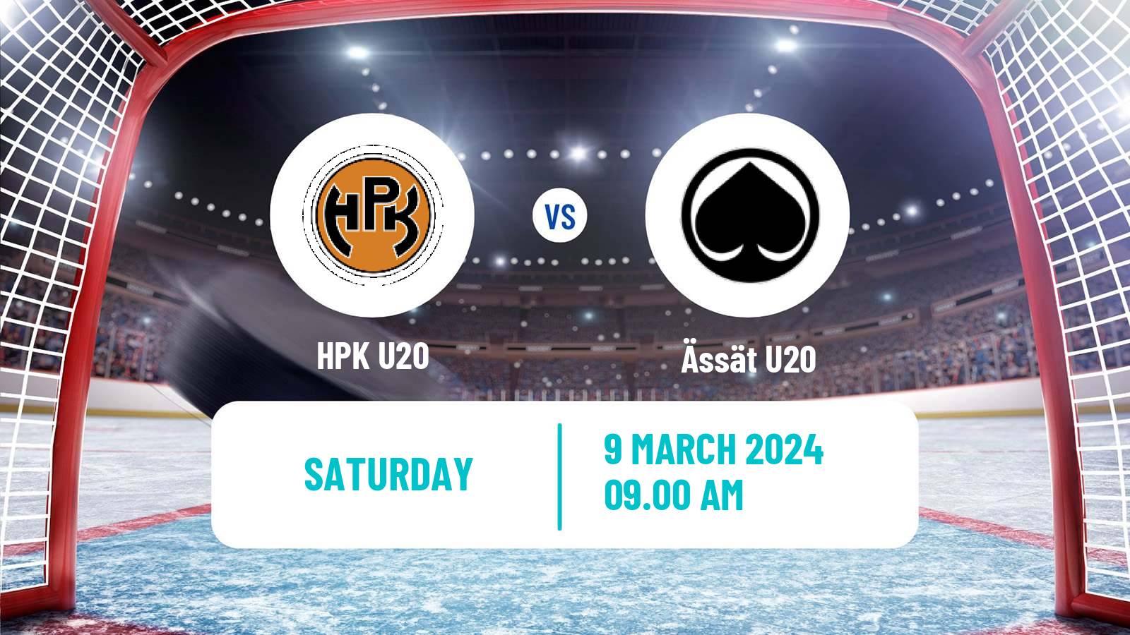 Hockey Finnish SM-sarja U20 HPK U20 - Ässät U20