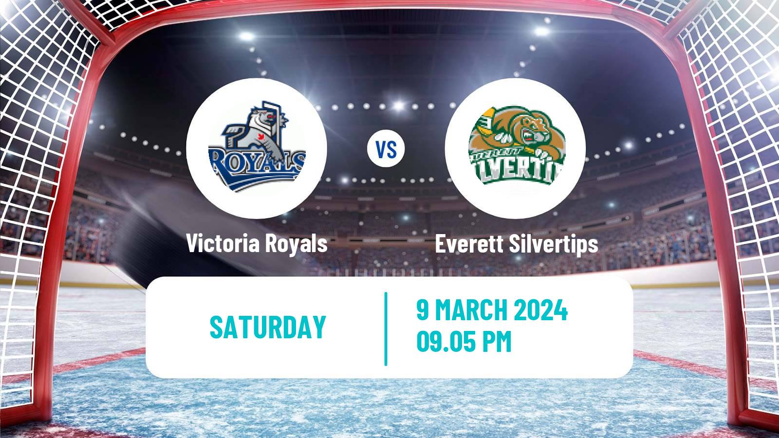 Hockey WHL Victoria Royals - Everett Silvertips