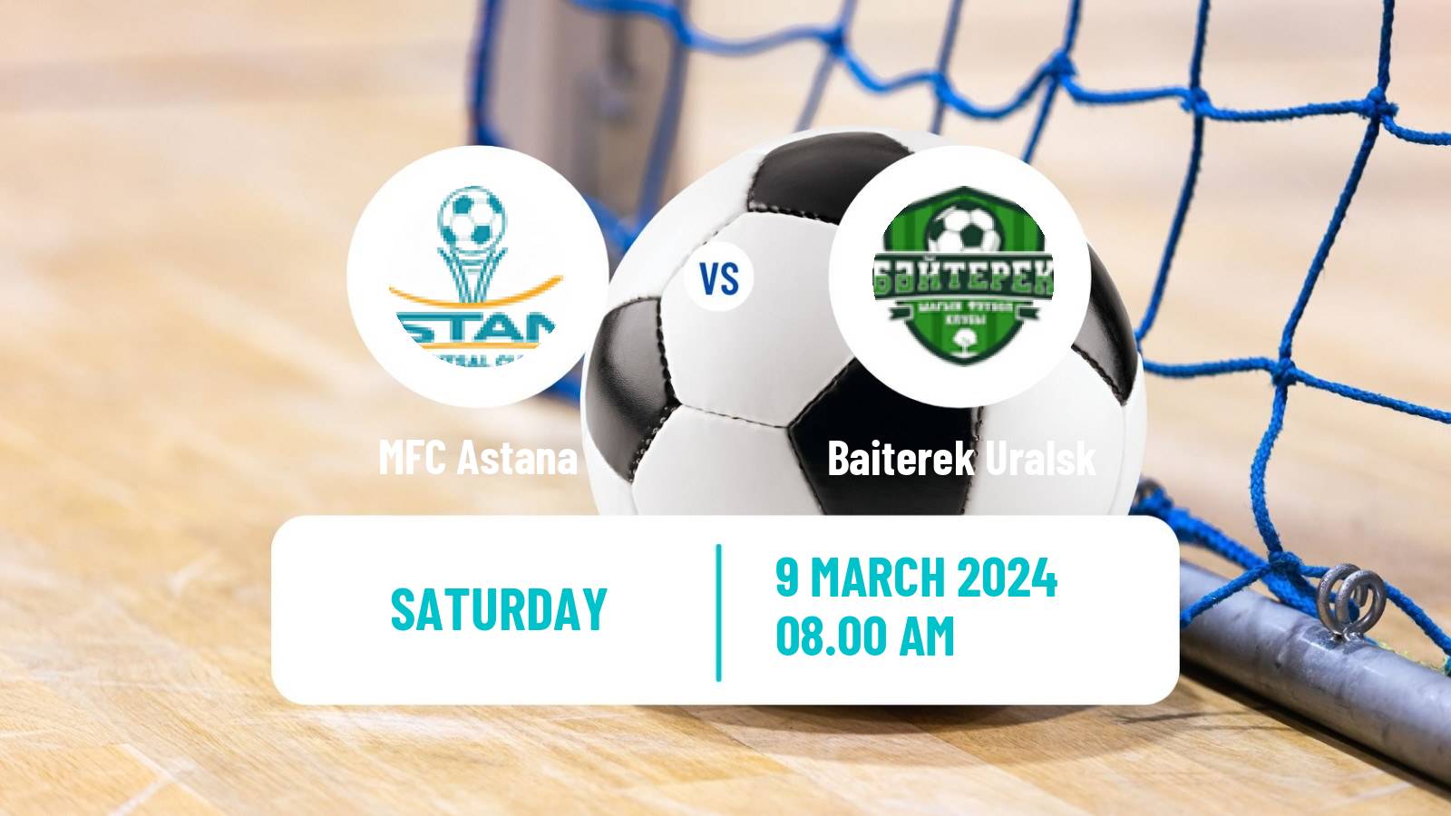 Futsal Kazakh Championship Futsal Astana - Baiterek Uralsk