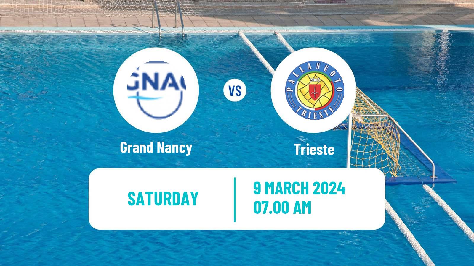 Water polo Euro Cup Water Polo Women Grand Nancy - Trieste