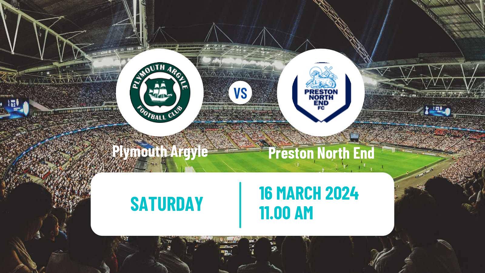 Soccer English League Championship Plymouth Argyle - Preston North End