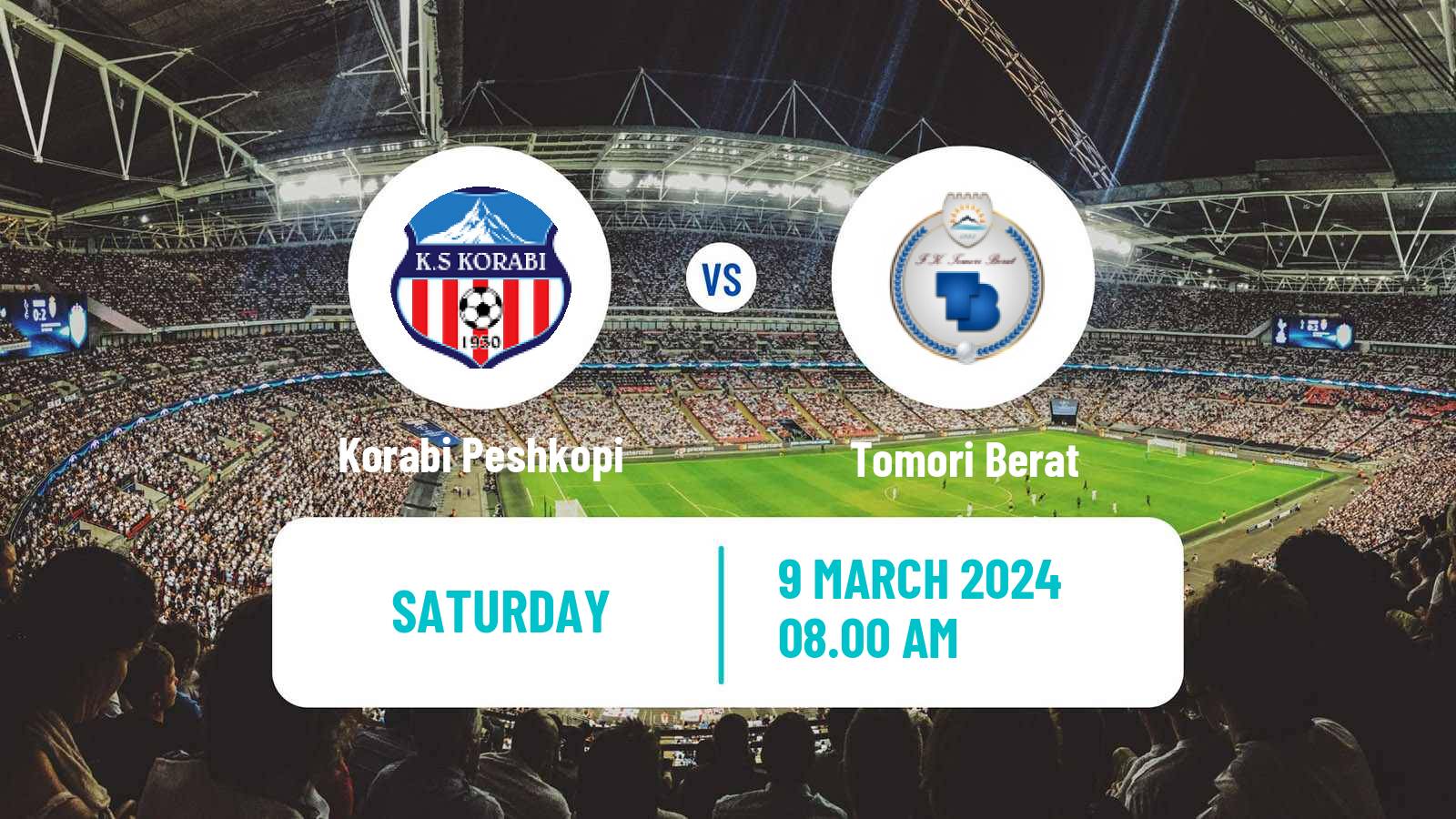 Soccer Albanian First Division Korabi Peshkopi - Tomori Berat