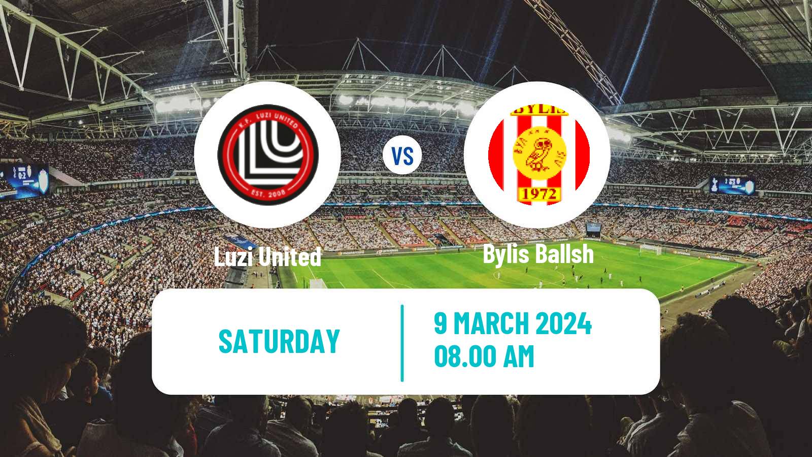 Soccer Albanian First Division Luzi United - Bylis Ballsh