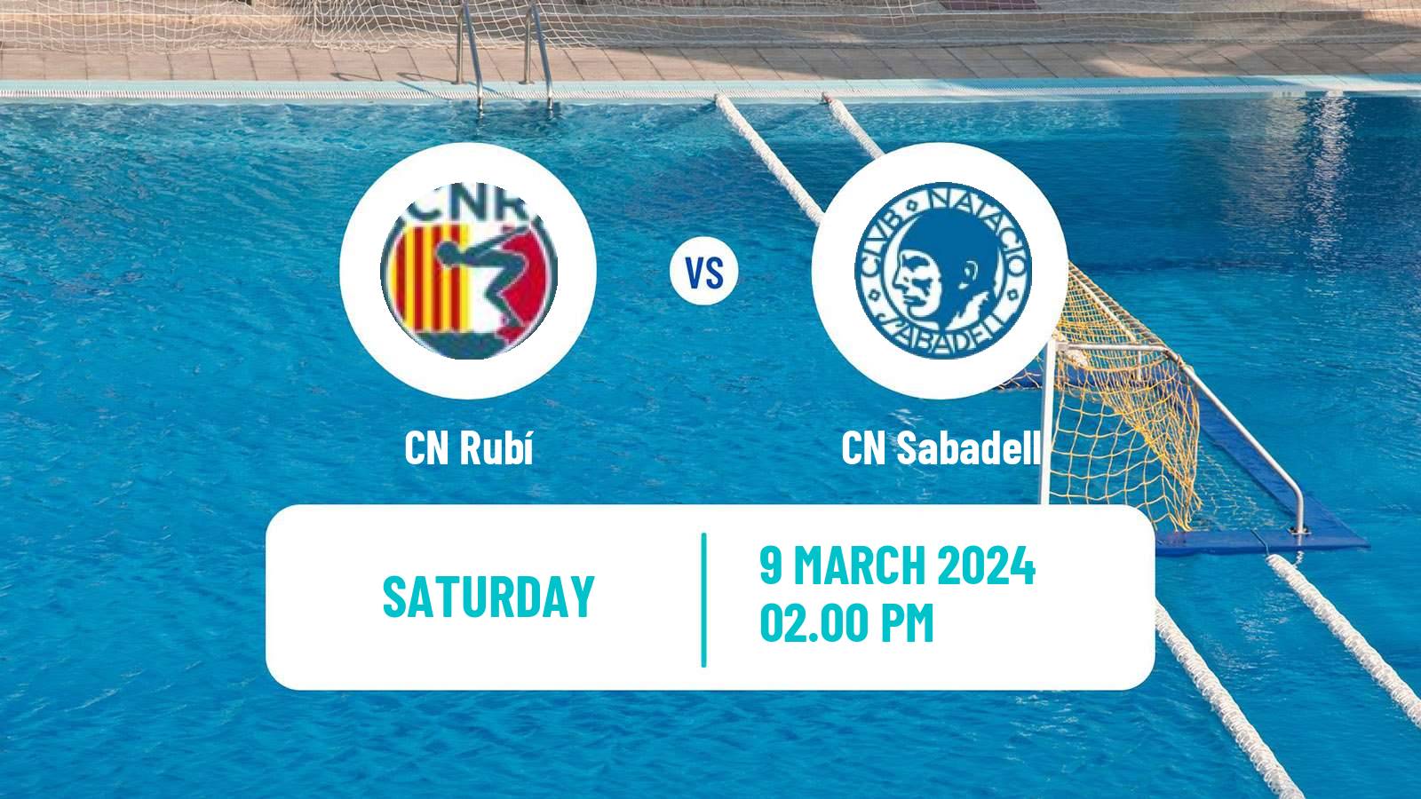 Water polo Spanish Liga Premaat Rubí - Sabadell