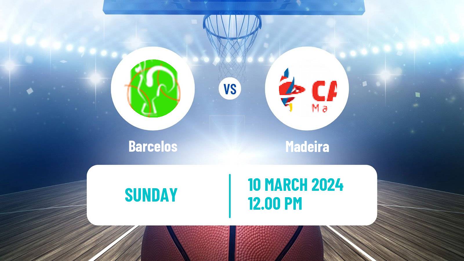 Basketball Portuguese LFB Barcelos - Madeira