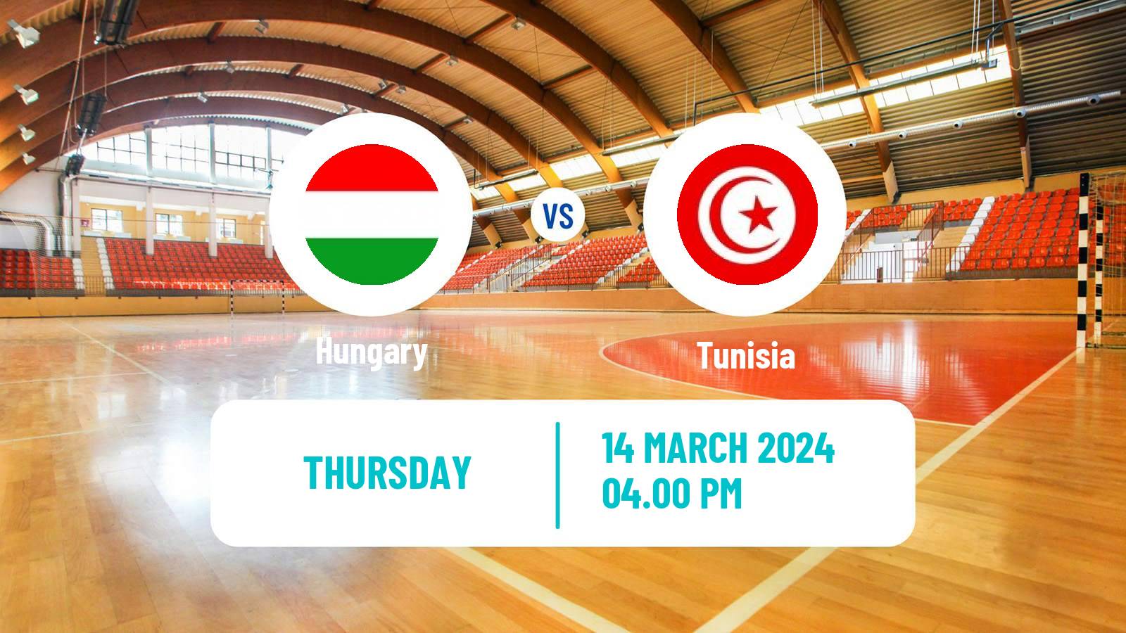 Handball Olympic Games - Handball Hungary - Tunisia