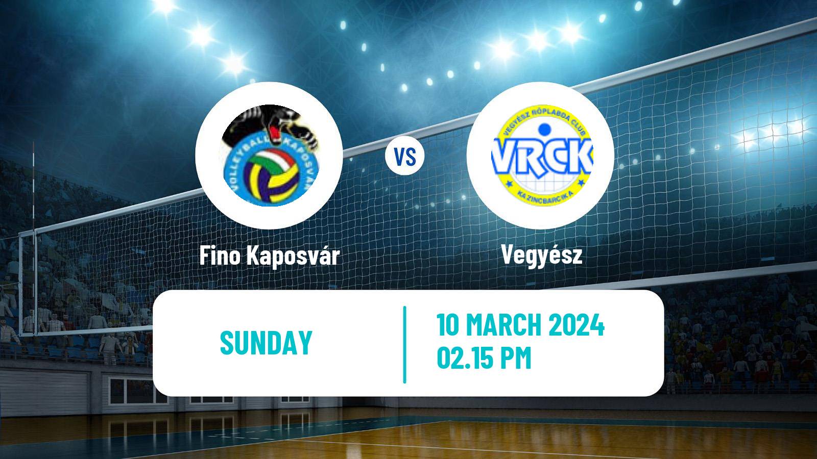 Volleyball Hungarian Cup Volleyball Fino Kaposvár - Vegyész