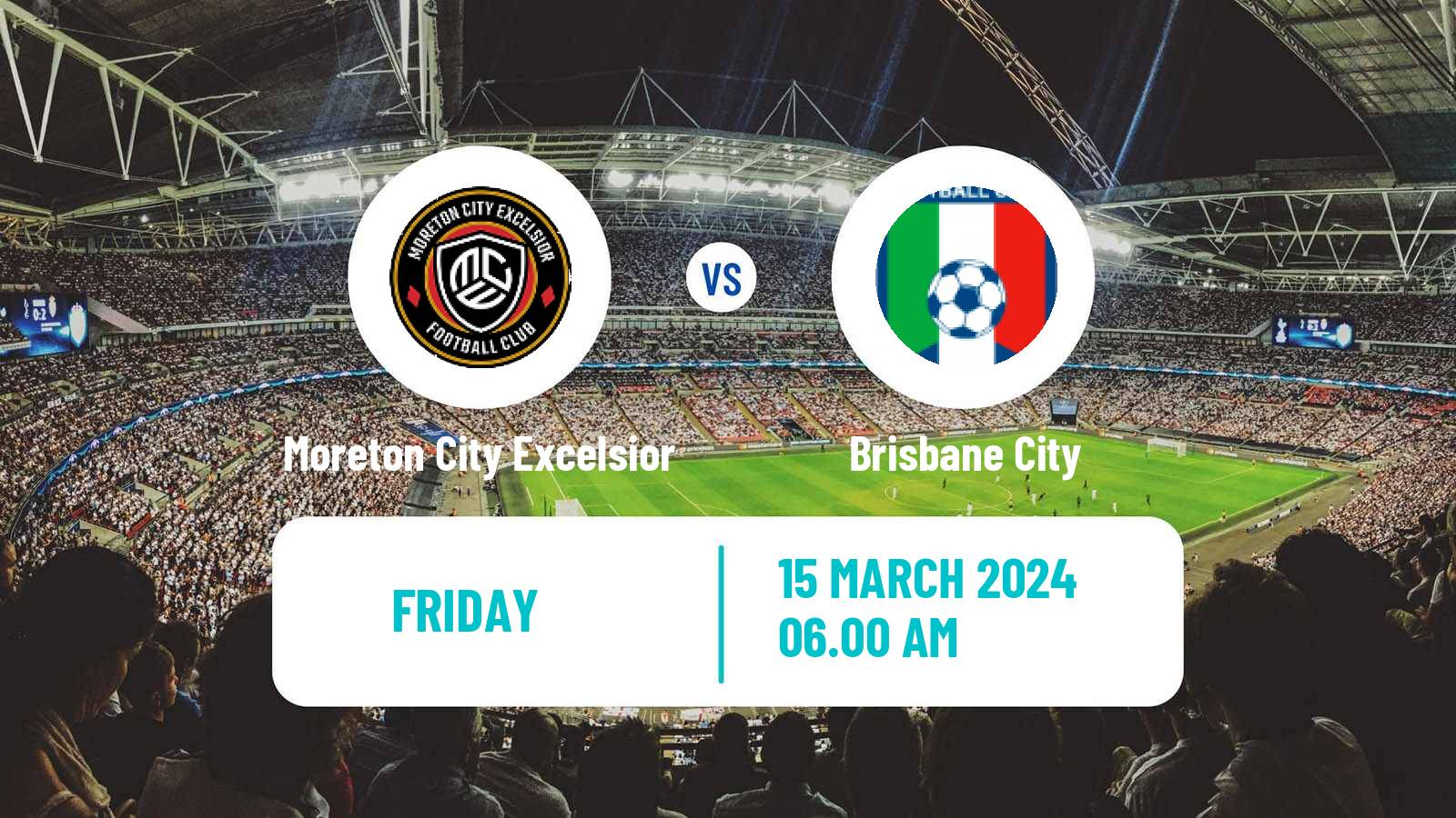 Soccer Australian NPL Queensland Moreton City Excelsior - Brisbane City