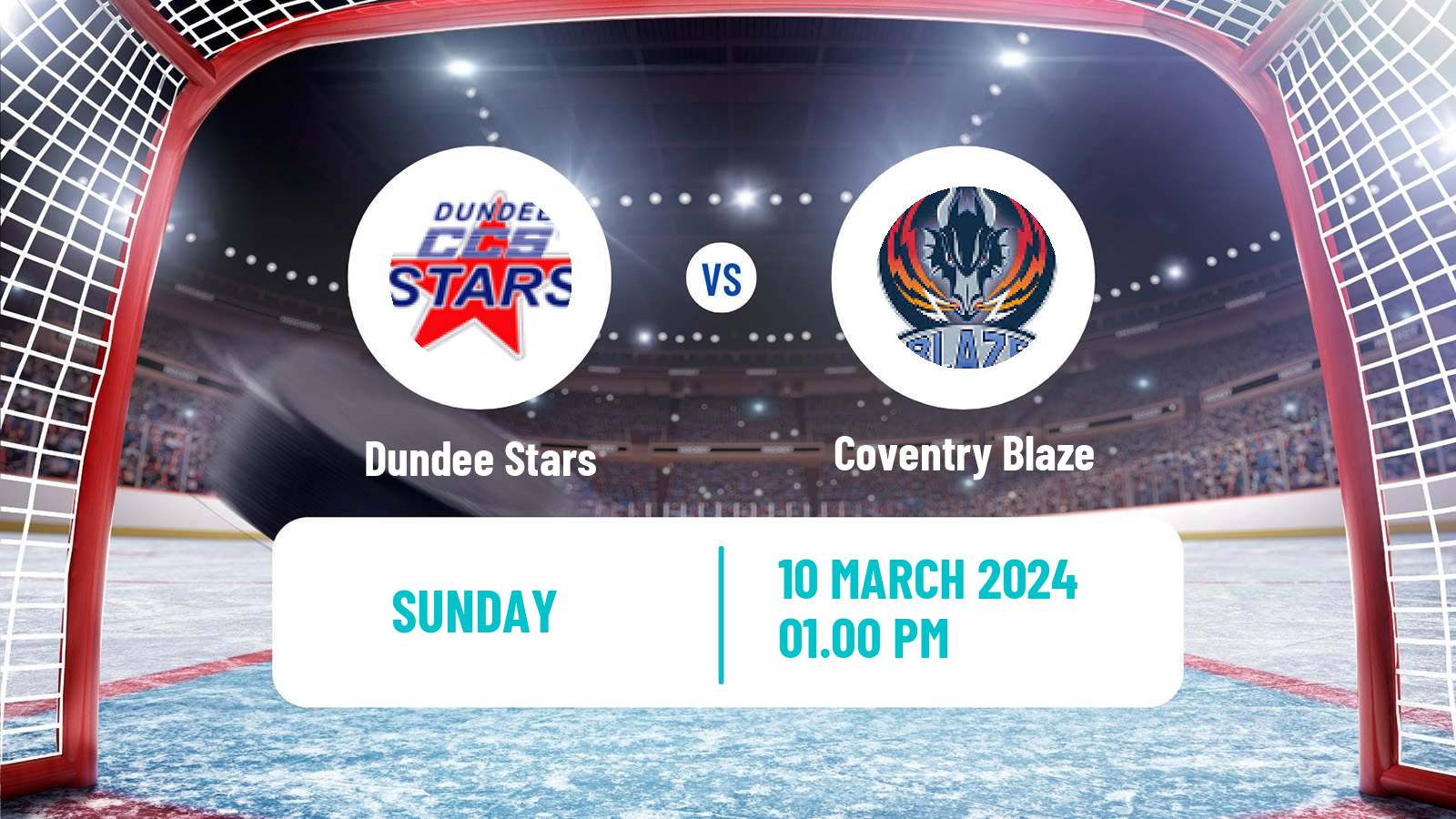 Hockey United Kingdom Elite League Dundee Stars - Coventry Blaze