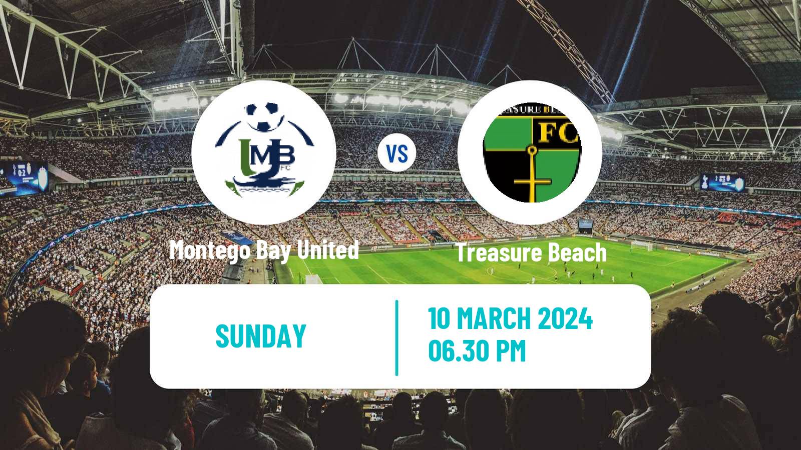 Soccer Jamaica National Premier League Montego Bay United - Treasure Beach