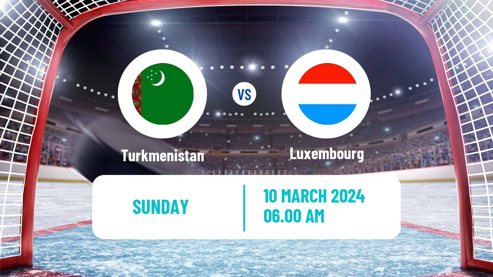 Hockey IIHF World Championship IIIA Turkmenistan - Luxembourg