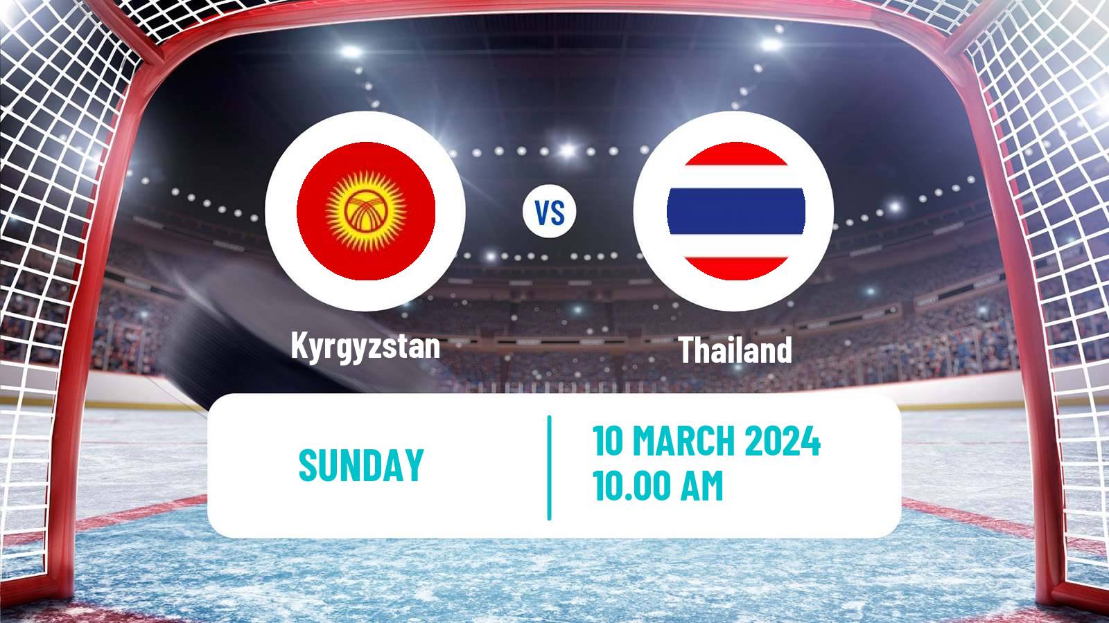 Hockey IIHF World Championship IIIA Kyrgyzstan - Thailand