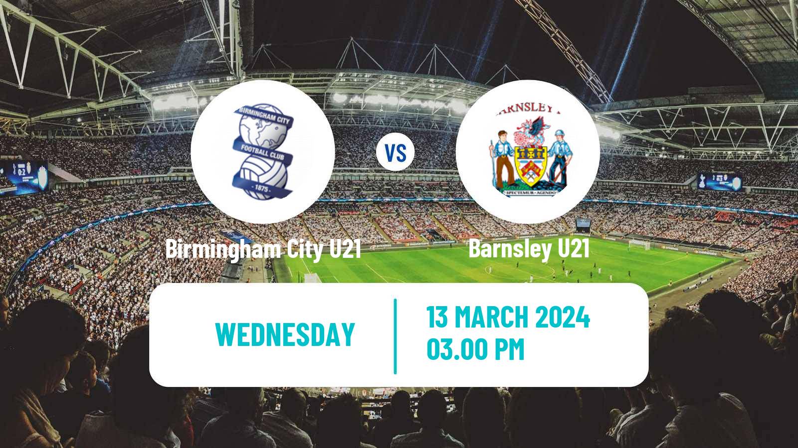 Soccer English Professional Development League Birmingham City U21 - Barnsley U21