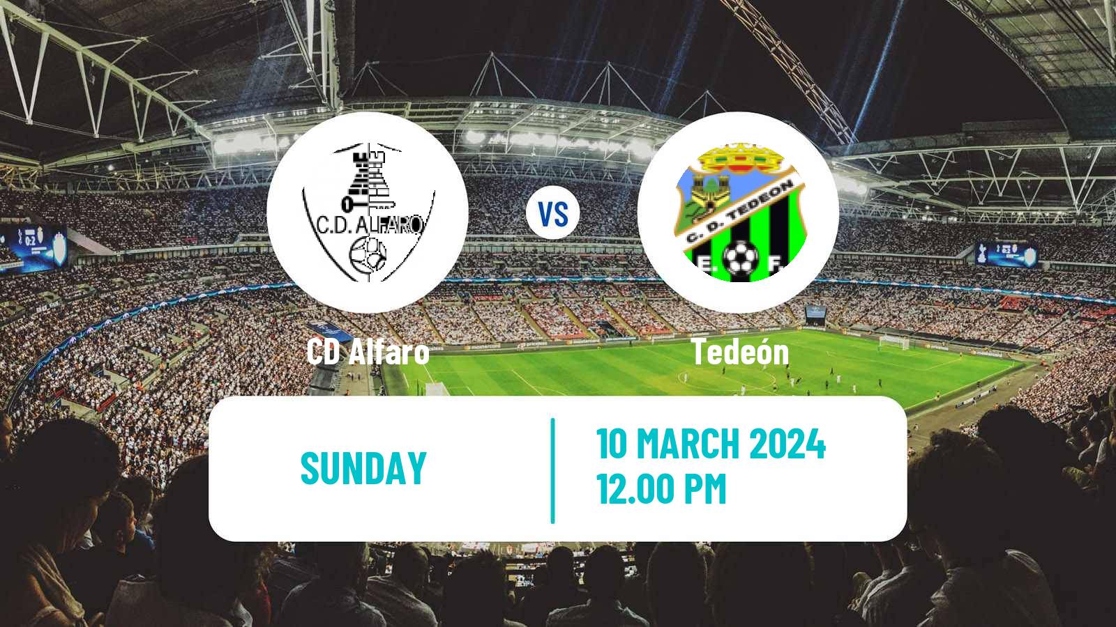 Soccer Spanish Tercera RFEF - Group 16 Alfaro - Tedeón