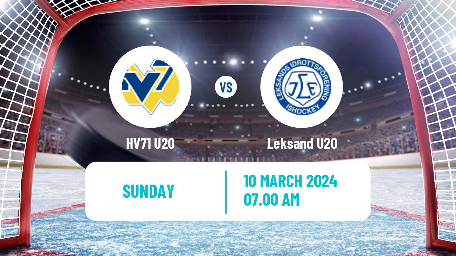 Hockey Swedish Superelit U20 Hockey HV71 U20 - Leksand U20